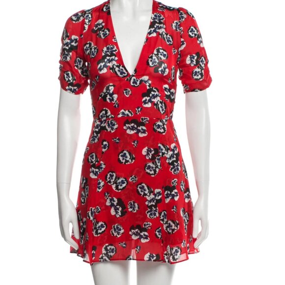 Ozzie Silk Mini Dress Realisation Par - Picture 1 of 4